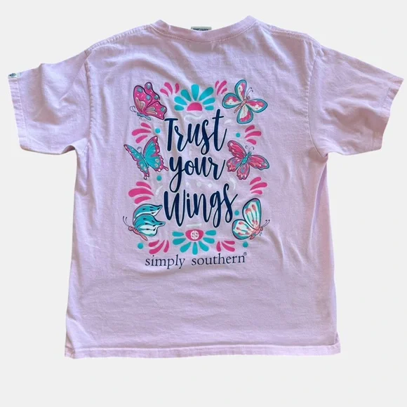 Simply Southern Set of 4 Short-Sleeved Shirts - Picture 14 of 16